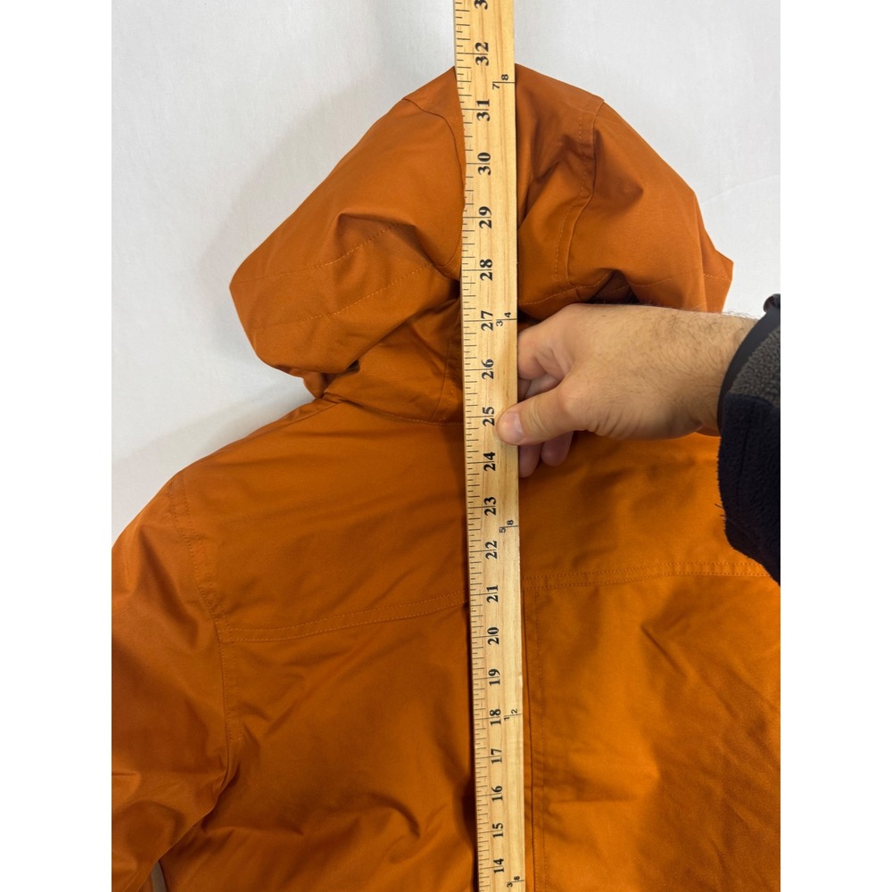 MEC Mountain Equipment Coop Boys Orange Insulated Winter Parka Ski Jacket 10 - Picture 11 of 13